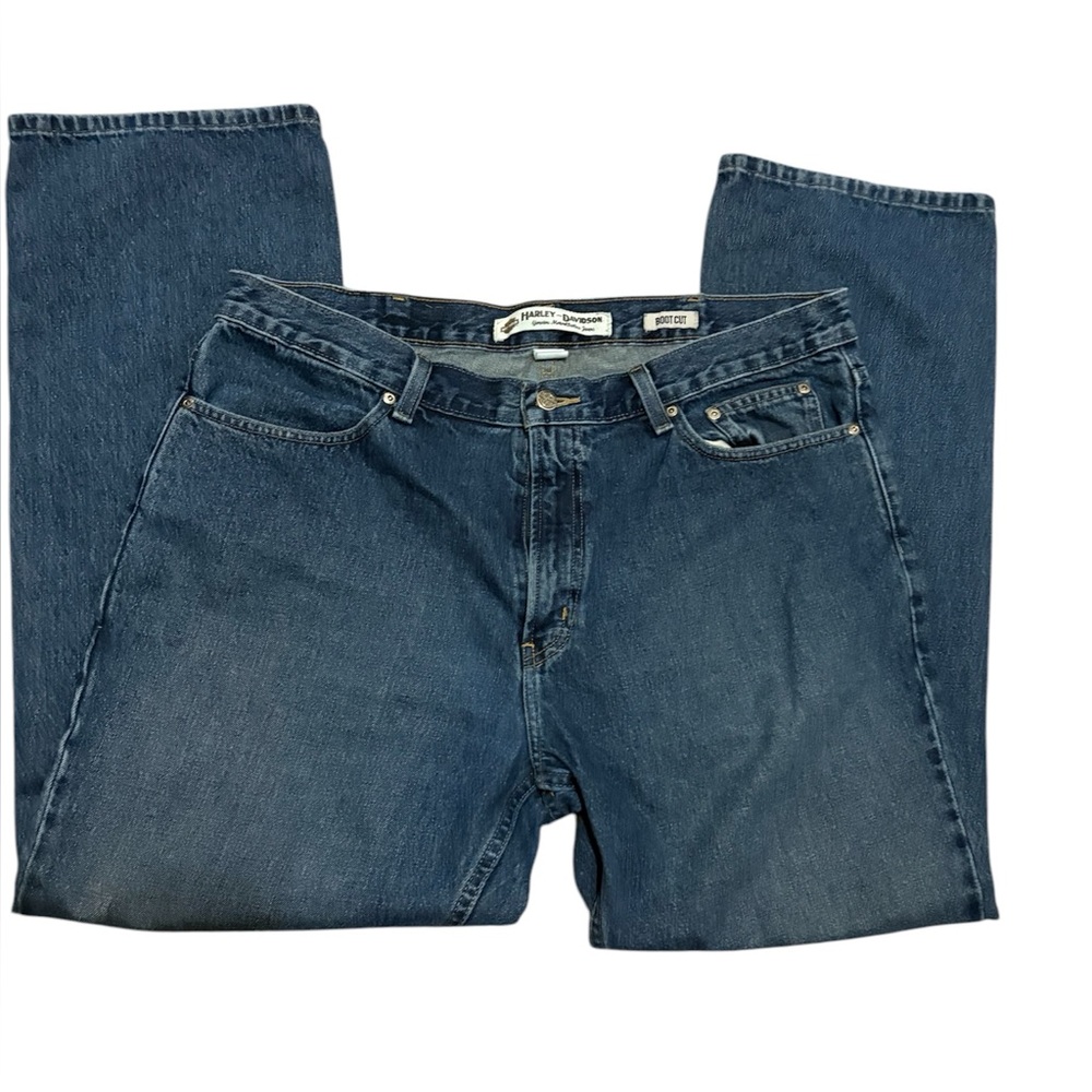 Harley Davidson Men's Blue Jeans 40x32